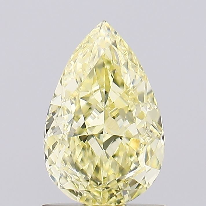 Loose Diamond - PEAR 1.1ct Fancy Yellow VVS2: Loose Diamond - PEAR 1.1ct Fancy Yellow VVS2 Source: This is a real non-mined Diamond that has been grown in a lab Shape: PEAR Carats: 1.1 Color: Fancy Yellow Certification: IGI Video: Video Link