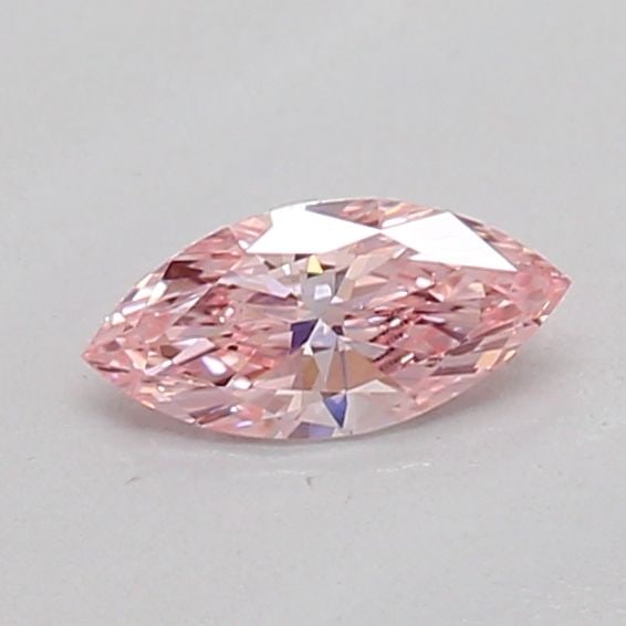 Loose Diamond - MARQUISE 0.16ct Fancy Vivid Pink VS1: Loose Diamond - MARQUISE 0.16ct Fancy Vivid Pink VS1 Source: This is a real non-mined Diamond that has been grown in a lab Shape: MARQUISE Carats: 0.16 Color: Fancy Vivid Pink Certification: IGI