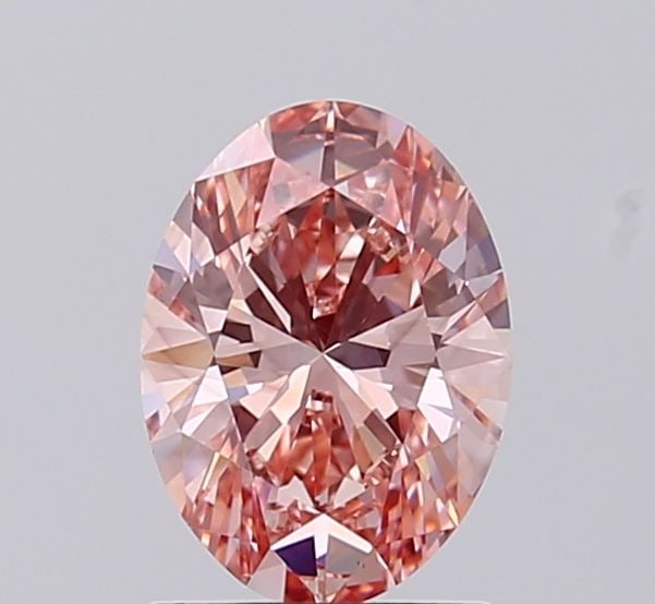 Loose Diamond - OVAL 1.07ct Fancy Vivid Pink VS1: Loose Diamond - OVAL 1.07ct Fancy Vivid Pink VS1 Source: This is a real non-mined Diamond that has been grown in a lab Shape: OVAL Carats: 1.07 Color: Fancy Vivid Pink Certification: IGI Video: Video