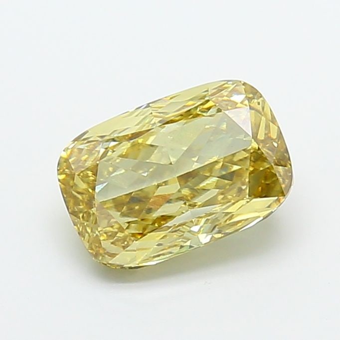 Loose Diamond - CUSHION MODIFIED 4.02ct Fancy Intense Yellow VS2: Loose Diamond - CUSHION MODIFIED 4.02ct Fancy Intense Yellow VS2 Source: This is a real non-mined Diamond that has been grown in a lab Shape: CUSHION MODIFIED Carats: 4.02 Color: Fancy Intense Yellow 