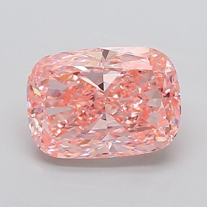 Loose Diamond - CUSHION MODIFIED 3.57ct Fancy Vivid Pink VS1: Loose Diamond - CUSHION MODIFIED 3.57ct Fancy Vivid Pink VS1 Source: This is a real non-mined Diamond that has been grown in a lab Shape: CUSHION MODIFIED Carats: 3.57 Color: Fancy Vivid Pink Certific