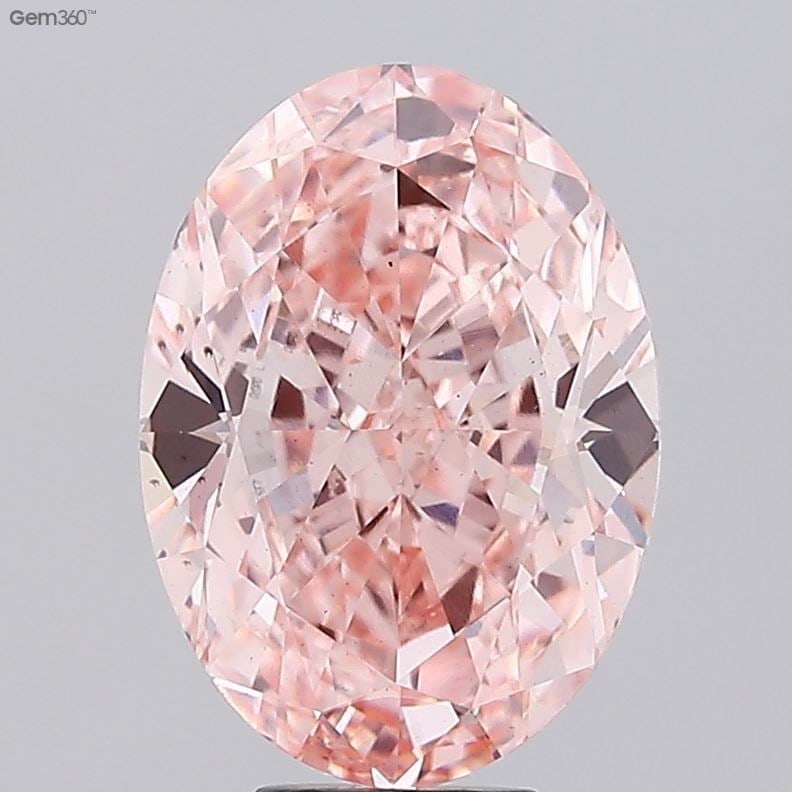 Loose Diamond - OVAL 10.05ct Fancy Vivid Pink VS2: Loose Diamond - OVAL 10.05ct Fancy Vivid Pink VS2 Source: This is a real non-mined Diamond that has been grown in a lab Shape: OVAL Carats: 10.05 Color: Fancy Vivid Pink Certification: IGI Video: