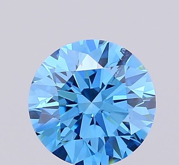Ideal Loose Diamond - ROUND 1.52ct Fancy Vivid Blue SI2: Ideal Loose Diamond - ROUND 1.52ct Fancy Vivid Blue SI2 Source: This is a real non-mined Diamond that has been grown in a lab Shape: ROUND Carats: 1.52 Color: Fancy Vivid Blue Certification: IGI