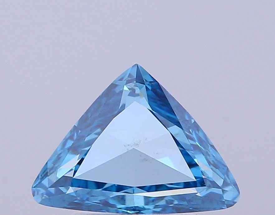 Loose Diamond - TRIANGULAR 1.68ct Fancy Vivid Blue VS1 (1 of 1)