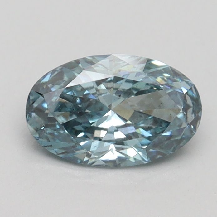 Loose Diamond - OVAL 0.73ct Fancy Intense Blue SI1: Loose Diamond - OVAL 0.73ct Fancy Intense Blue SI1 Source: This is a real non-mined Diamond that has been grown in a lab Shape: OVAL Carats: 0.73 Color: Fancy Intense Blue Certification: IGI Video:
