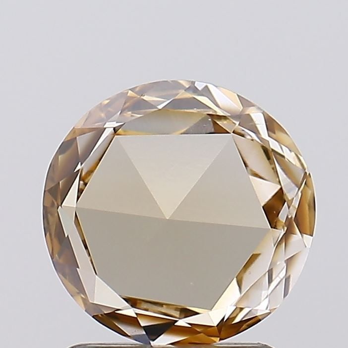 Loose Diamond - ROSE 0.85ct Fancy Yellowish Brown VS1: Loose Diamond - ROSE 0.85ct Fancy Yellowish Brown VS1 Source: This is a real non-mined Diamond that has been grown in a lab Shape: ROSE Carats: 0.85 Color: Fancy Yellowish Brown Certification: NONE
