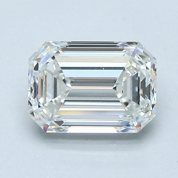 Loose Diamond - EMERALD 1.5ct H VS2: Loose Diamond - EMERALD 1.5ct H VS2 Source: Natural Mined Diamond Shape: EMERALD Carats: 1.5 Color: H Clarity: VS2 Certification: GIA Condition: Pre-Owned PLEASE NOTE: Framed, Large, or heavy items do