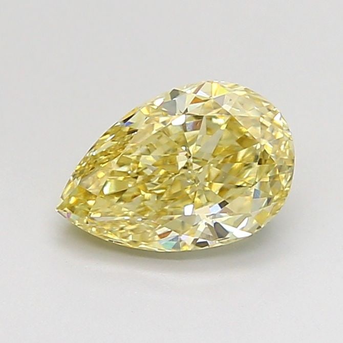 Loose Diamond - PEAR 1.05ct Fancy Yellow VVS2: Loose Diamond - PEAR 1.05ct Fancy Yellow VVS2 Source: This is a real non-mined Diamond that has been grown in a lab Shape: PEAR Carats: 1.05 Color: Fancy Yellow Certification: IGI Video: Video Link