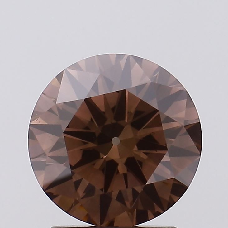 Loose Diamond - ROUND 1.99ct Fancy Deep Brown VS1: Loose Diamond - ROUND 1.99ct Fancy Deep Brown VS1 Source: This is a real non-mined Diamond that has been grown in a lab Shape: ROUND Carats: 1.99 Color: Fancy Deep Brown Certification: IGI Video: