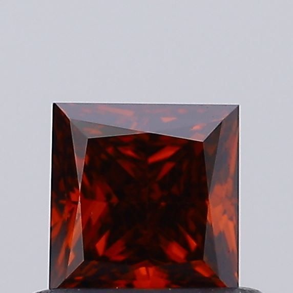 Loose Diamond - PRINCESS 0.46ct Fancy Deep Orange VS2 (1 of 1)