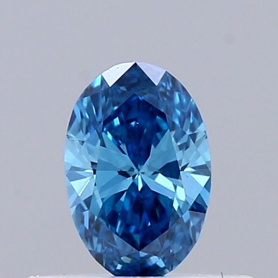 Loose Diamond - OVAL 0.31ct Fancy Vivid Blue VS1: Loose Diamond - OVAL 0.31ct Fancy Vivid Blue VS1 Source: This is a real non-mined Diamond that has been grown in a lab Shape: OVAL Carats: 0.31 Color: Fancy Vivid Blue Certification: IGI Video: Video
