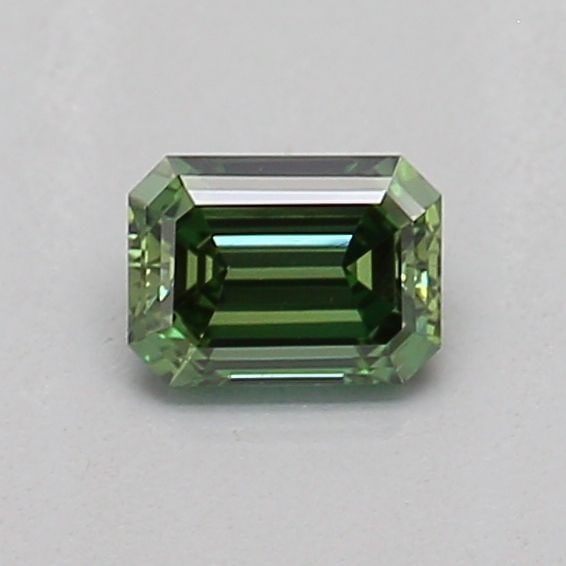 Loose Diamond - EMERALD 0.24ct Fancy Vivid Green VVS2: Loose Diamond - EMERALD 0.24ct Fancy Vivid Green VVS2 Source: This is a real non-mined Diamond that has been grown in a lab Shape: EMERALD Carats: 0.24 Color: Fancy Vivid Green Certification: IGI