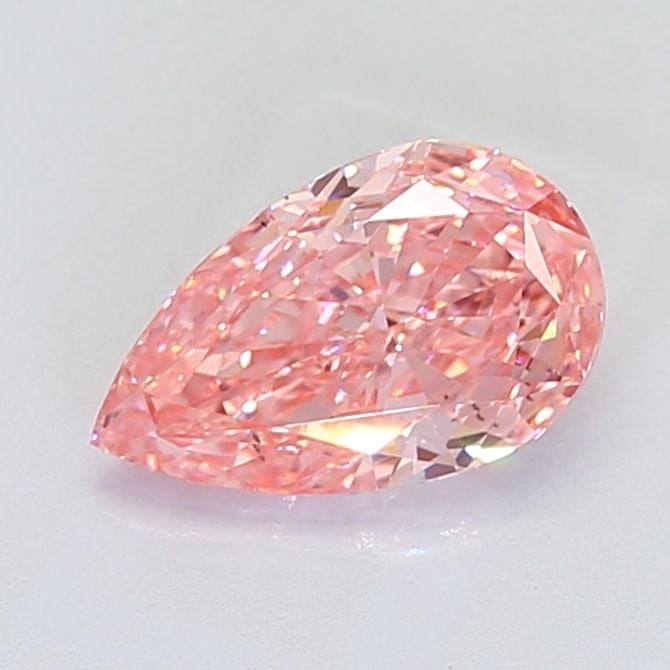 Loose Diamond - PEAR 2.55ct Fancy Vivid Pink VS2: Loose Diamond - PEAR 2.55ct Fancy Vivid Pink VS2 Source: This is a real non-mined Diamond that has been grown in a lab Shape: PEAR Carats: 2.55 Color: Fancy Vivid Pink Certification: IGI Video: Video