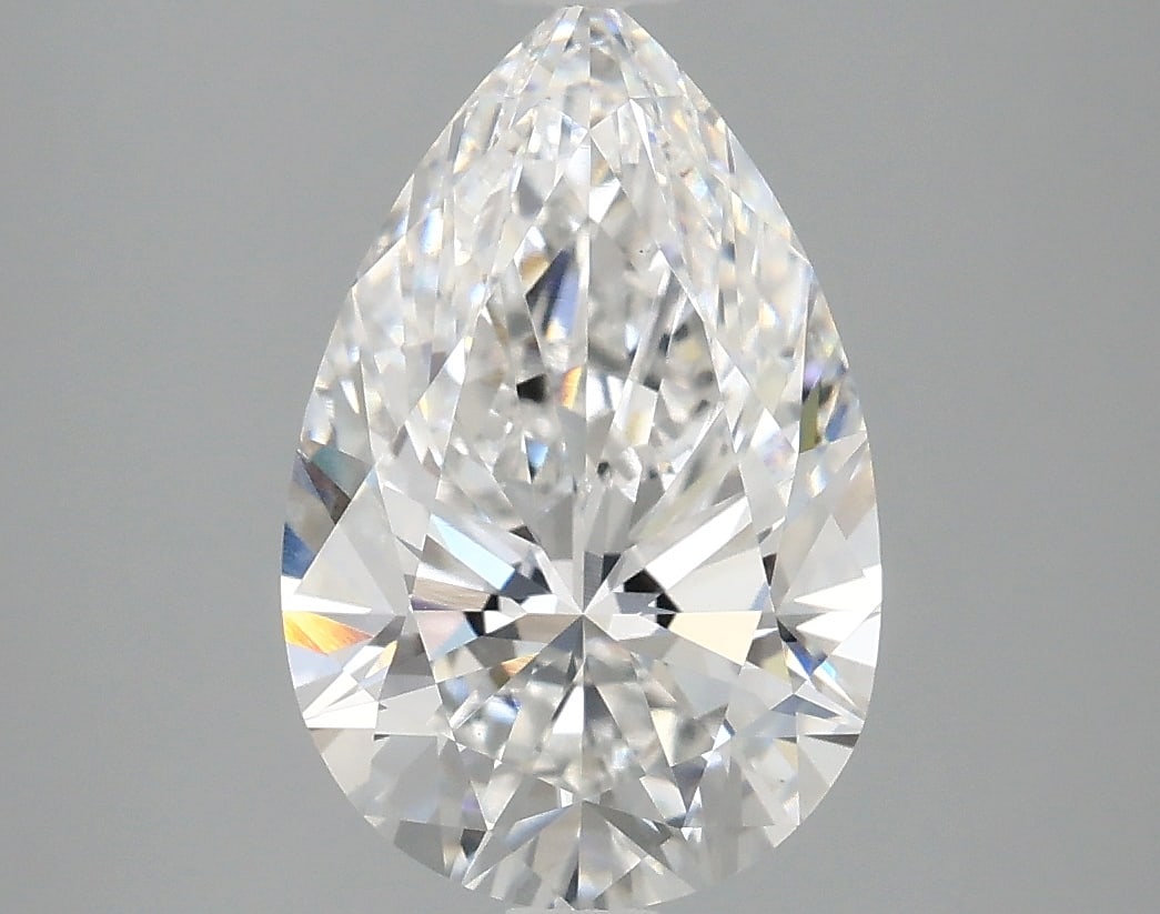 Loose Diamond - PEAR 3.06ct E VS1: Loose Diamond - PEAR 3.06ct E VS1 Source: This is a real non-mined Diamond that has been grown in a lab Shape: PEAR Carats: 3.06 Color: E Clarity: VS1 Certification: IGI Condition: Pre-Owned PLEASE NO