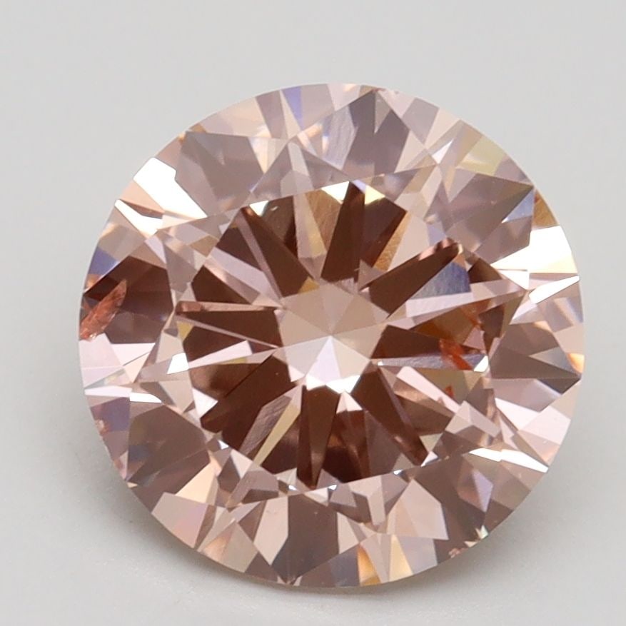 Loose Diamond - ROUND 3.0ct Fancy Intense Pink SI1: Loose Diamond - ROUND 3.0ct Fancy Intense Pink SI1 Source: This is a real non-mined Diamond that has been grown in a lab Shape: ROUND Carats: 3.0 Color: Fancy Intense Pink Certification: IGI Video:
