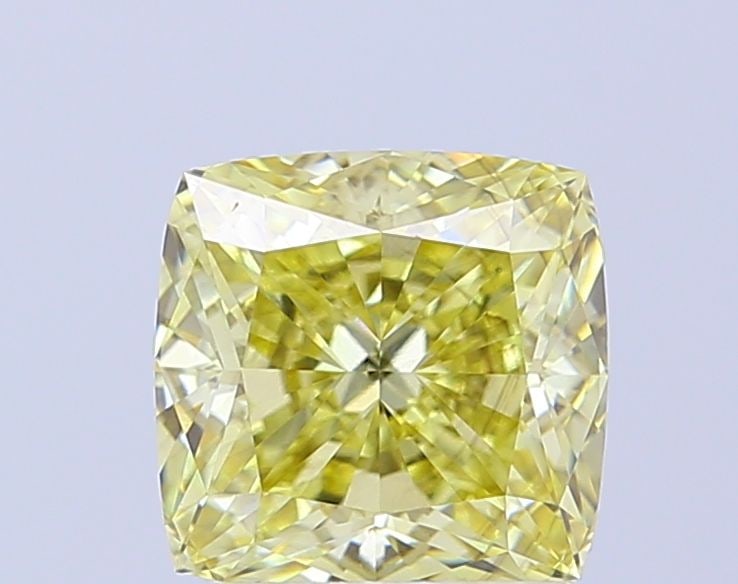 Loose Diamond - CUSHION MODIFIED 3.13ct Fancy Yellow VS2 (1 of 1)