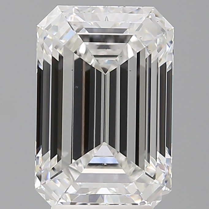 Loose Diamond - EMERALD 4.59ct F VS2: Loose Diamond - EMERALD 4.59ct F VS2 Source: This is a real non-mined Diamond that has been grown in a lab Shape: EMERALD Carats: 4.59 Color: F Clarity: VS2 Certification: IGI Condition: Pre-Owned PLE