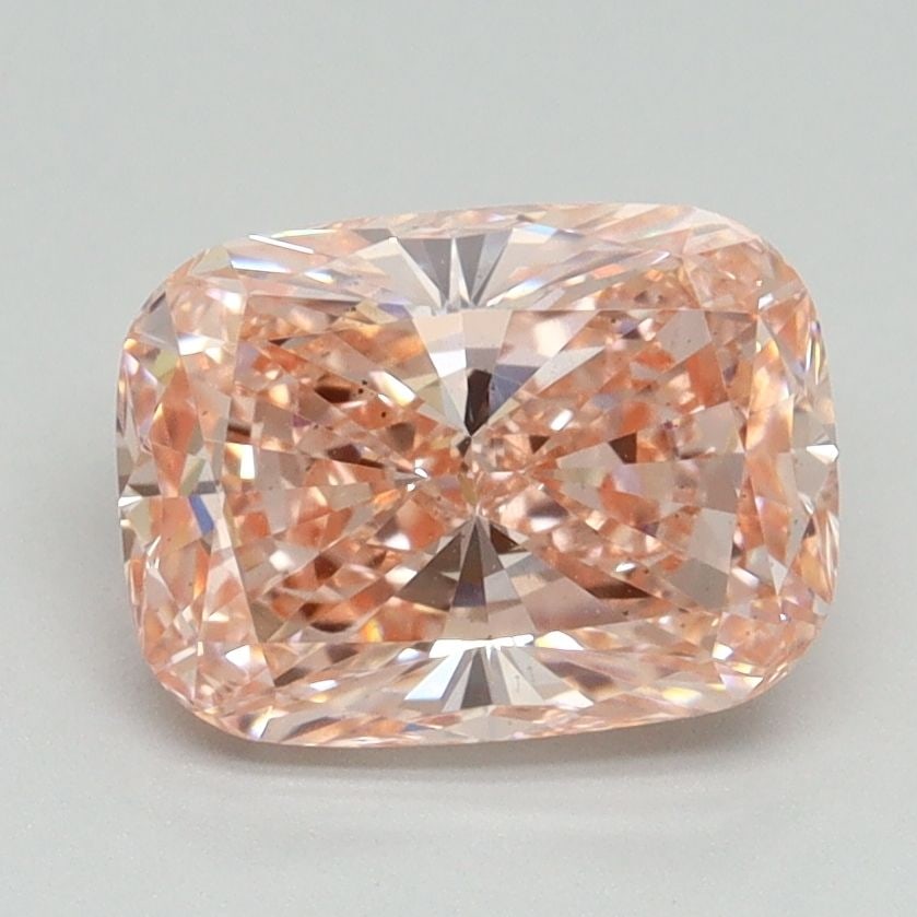 Loose Diamond - CUSHION MODIFIED 2.03ct Fancy Vivid Pink VS2: Loose Diamond - CUSHION MODIFIED 2.03ct Fancy Vivid Pink VS2 Source: This is a real non-mined Diamond that has been grown in a lab Shape: CUSHION MODIFIED Carats: 2.03 Color: Fancy Vivid Pink Certific