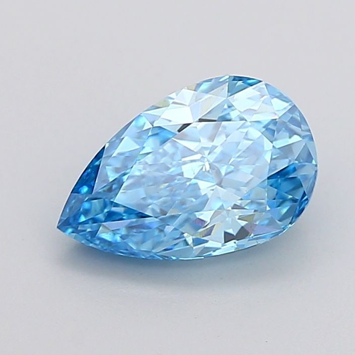 Loose Diamond - PEAR 2.01ct Fancy Vivid Blue VS1: Loose Diamond - PEAR 2.01ct Fancy Vivid Blue VS1 Source: This is a real non-mined Diamond that has been grown in a lab Shape: PEAR Carats: 2.01 Color: Fancy Vivid Blue Certification: IGI Video: