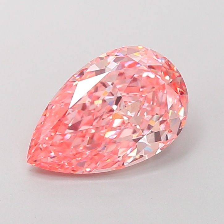 Loose Diamond - PEAR 3.65ct Fancy Vivid Pink VS1: Loose Diamond - PEAR 3.65ct Fancy Vivid Pink VS1 Source: This is a real non-mined Diamond that has been grown in a lab Shape: PEAR Carats: 3.65 Color: Fancy Vivid Pink Certification: IGI Video: Video