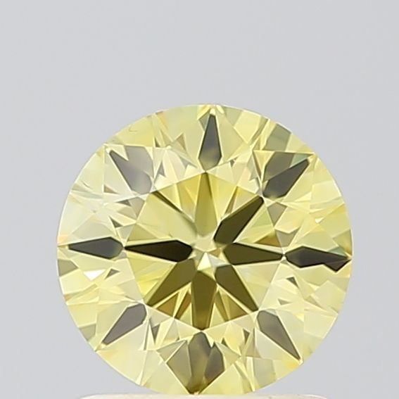 Loose Diamond - ROUND 1.01ct Fancy Intense Yellow VS2: Loose Diamond - ROUND 1.01ct Fancy Intense Yellow VS2 Source: This is a real non-mined Diamond that has been grown in a lab Shape: ROUND Carats: 1.01 Color: Fancy Intense Yellow Certification: IGI