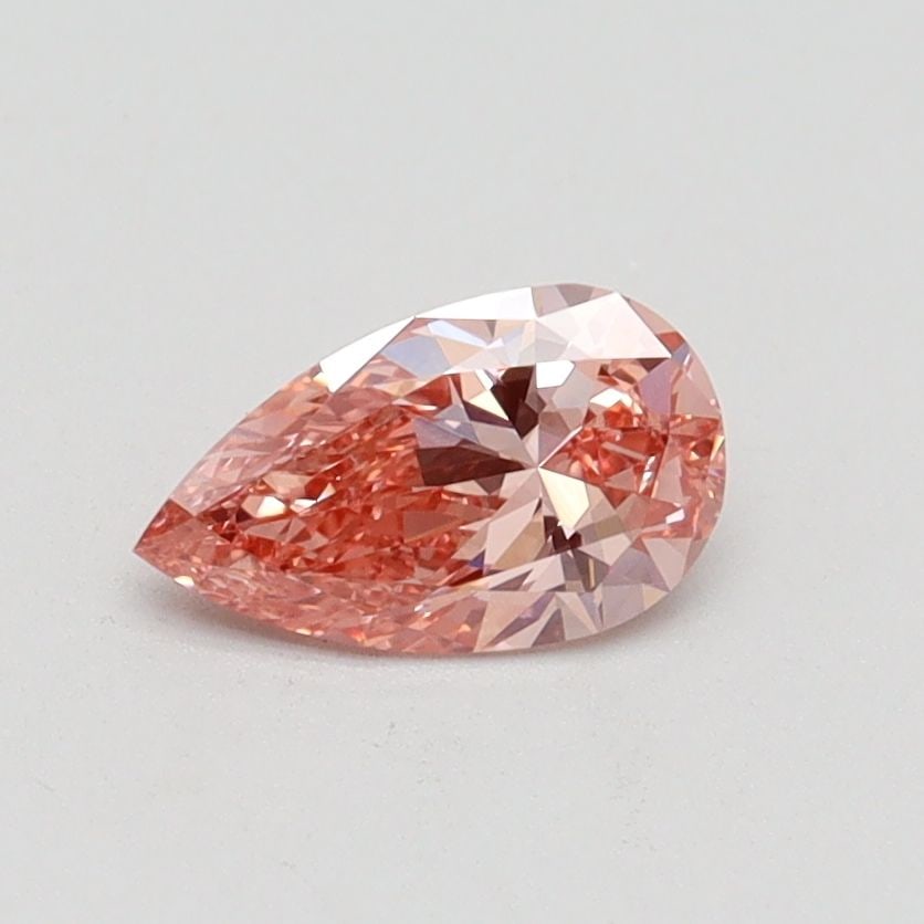 Loose Diamond - PEAR 0.51ct Fancy Intense Pink VS1: Loose Diamond - PEAR 0.51ct Fancy Intense Pink VS1 Source: This is a real non-mined Diamond that has been grown in a lab Shape: PEAR Carats: 0.51 Color: Fancy Intense Pink Certification: IGI Video: