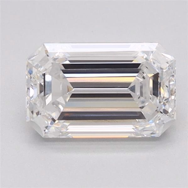 Loose Diamond - EMERALD 2.59ct F VVS1: Loose Diamond - EMERALD 2.59ct F VVS1 Source: This is a real non-mined Diamond that has been grown in a lab Shape: EMERALD Carats: 2.59 Color: F Clarity: VVS1 Certification: IGI Condition: Pre-Owned P