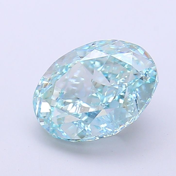 Loose Diamond - OVAL 2.51ct Fancy Vivid Green VS1 (1 of 1)