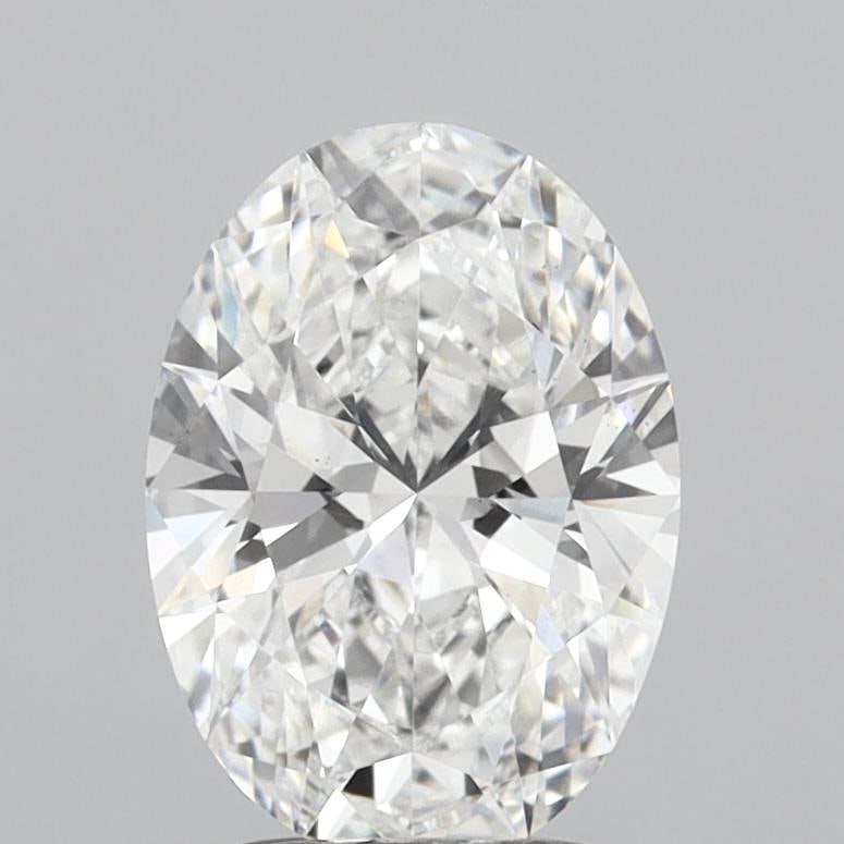 Loose Diamond - OVAL 2.1ct E VS2: Loose Diamond - OVAL 2.1ct E VS2 Source: This is a real non-mined Diamond that has been grown in a lab Shape: OVAL Carats: 2.1 Color: E Clarity: VS2 Certification: IGI Condition: Pre-Owned PLEASE