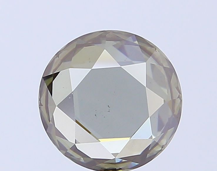 Loose Diamond - ROSE 2.53ct Fancy Light Gray VS1: Loose Diamond - ROSE 2.53ct Fancy Light Gray VS1 Source: This is a real non-mined Diamond that has been grown in a lab Shape: ROSE Carats: 2.53 Color: Fancy Light Gray Certification: IGI Video: Video