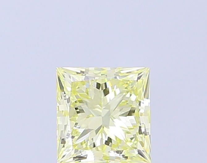 Loose Diamond - PRINCESS 1.0ct Fancy Light Yellow VS2: Loose Diamond - PRINCESS 1.0ct Fancy Light Yellow VS2 Source: This is a real non-mined Diamond that has been grown in a lab Shape: PRINCESS Carats: 1.0 Color: Fancy Light Yellow Certification: IGI