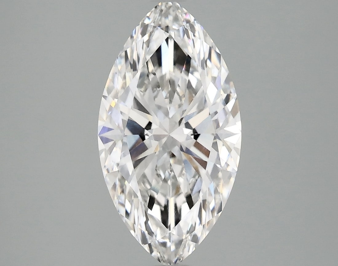 Loose Diamond - MARQUISE 2.47ct F VVS2: Loose Diamond - MARQUISE 2.47ct F VVS2 Source: This is a real non-mined Diamond that has been grown in a lab Shape: MARQUISE Carats: 2.47 Color: F Clarity: VVS2 Certification: IGI Condition: