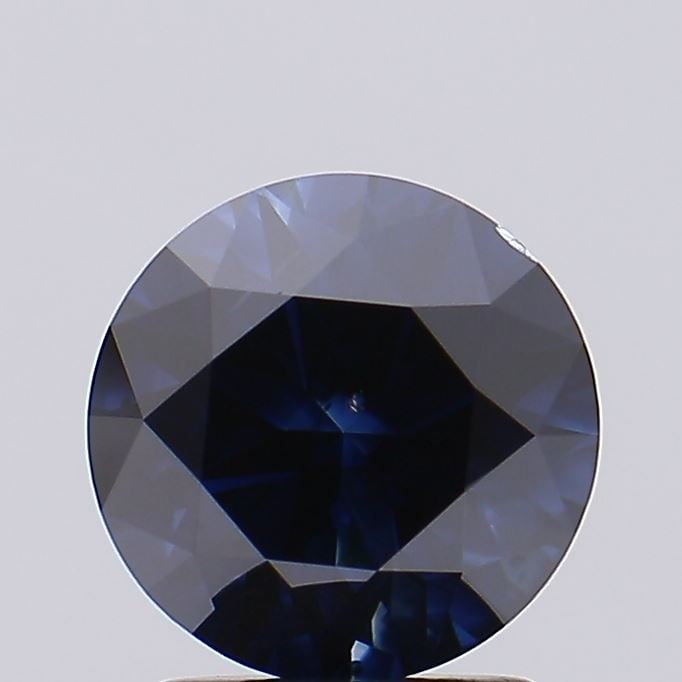 Loose Diamond - ROUND 1.88ct Fancy Deep Blue SI1: Loose Diamond - ROUND 1.88ct Fancy Deep Blue SI1 Source: This is a real non-mined Diamond that has been grown in a lab Shape: ROUND Carats: 1.88 Color: Fancy Deep Blue Certification: NONE Video: