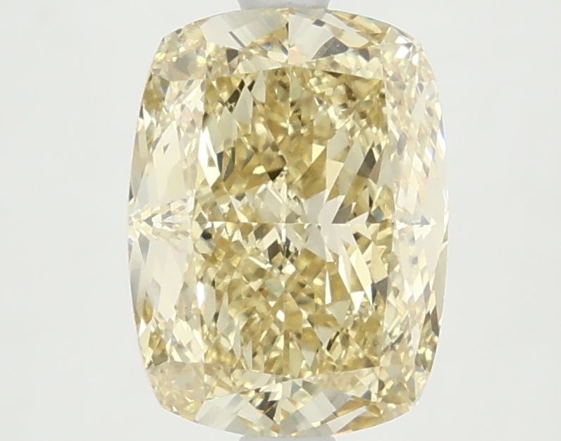 Loose Diamond - CUSHION MODIFIED 3.25ct Fancy Intense Yellow VVS2: Loose Diamond - CUSHION MODIFIED 3.25ct Fancy Intense Yellow VVS2 Source: This is a real non-mined Diamond that has been grown in a lab Shape: CUSHION MODIFIED Carats: 3.25 Color: Fancy Intense Yellow