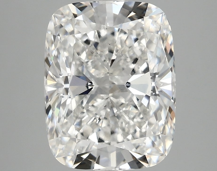 Loose Diamond - CUSHION 4.08ct F VS2: Loose Diamond - CUSHION 4.08ct F VS2 Source: This is a real non-mined Diamond that has been grown in a lab Shape: CUSHION Carats: 4.08 Color: F Clarity: VS2 Certification: IGI Condition: Pre-Owned