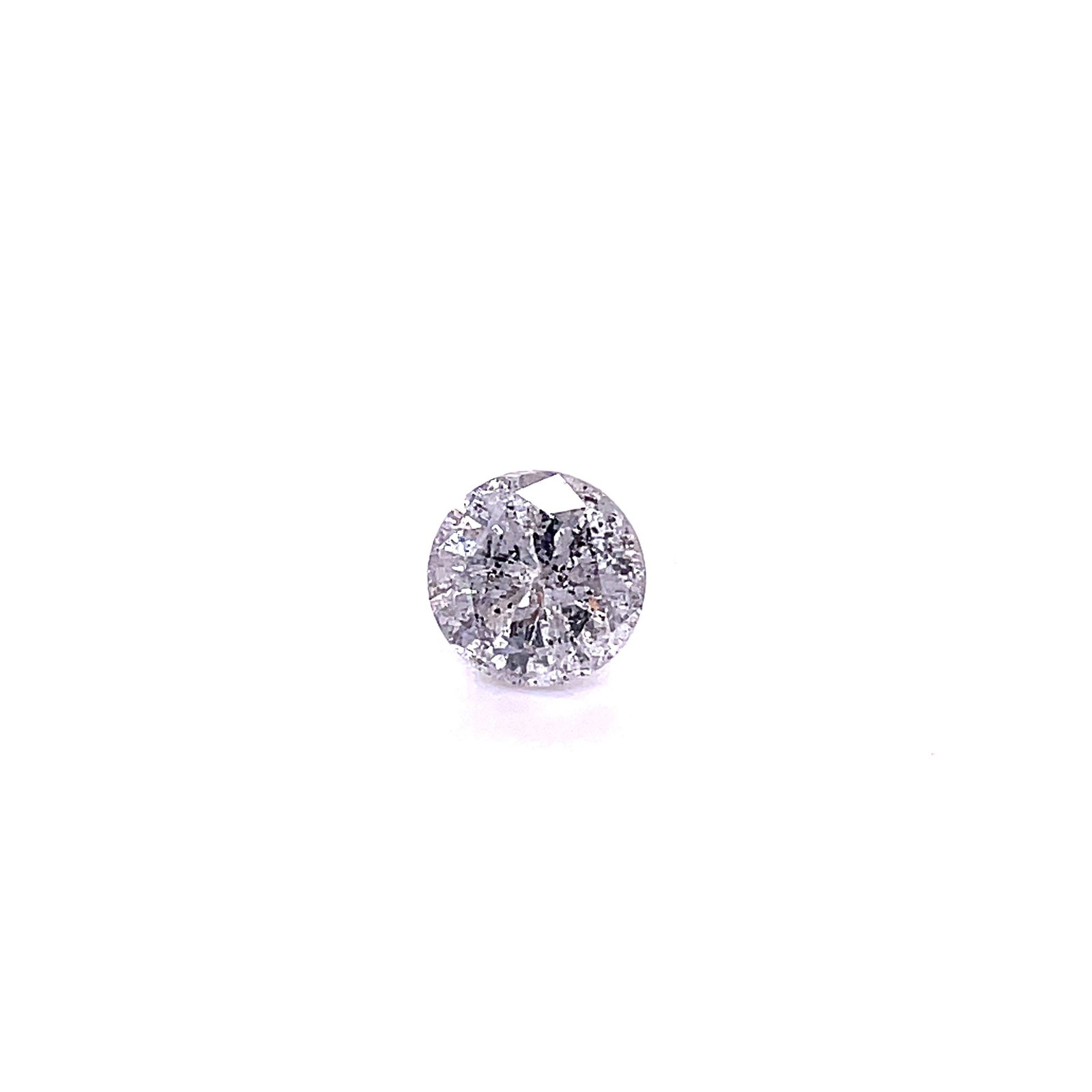 Loose Diamond - ROUND 1.04ct Salt and Pepper: Loose Diamond - ROUND 1.04ct Salt and Pepper Source: Natural Shape: ROUND Carats: 1.04 Color: Salt and Pepper Certification: NONE PLEASE NOTE: Framed, Large, or heavy items do not have shipping costs 
