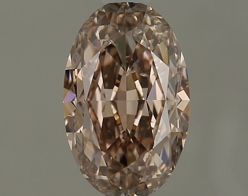 Loose Diamond - OVAL 1.02ct Fancy Dark Pinkish Brown SI1: Loose Diamond - OVAL 1.02ct Fancy Dark Pinkish Brown SI1 Source: Natural Shape: OVAL Carats: 1.02 Color: Fancy Dark Pinkish Brown Certification: GIA Video: