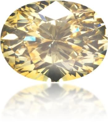 Loose Diamond - OVAL 0.82ct Fancy Brownish Greenish Yellow VS1 (1 of 1)
