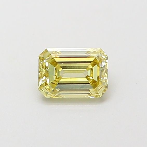 Loose Diamond - EMERALD 0.32ct Fancy Yellow VS1: Loose Diamond - EMERALD 0.32ct Fancy Yellow VS1 Source: This is a real non-mined Diamond that has been grown in a lab Shape: EMERALD Carats: 0.32 Color: Fancy Yellow Certification: IGI Video: