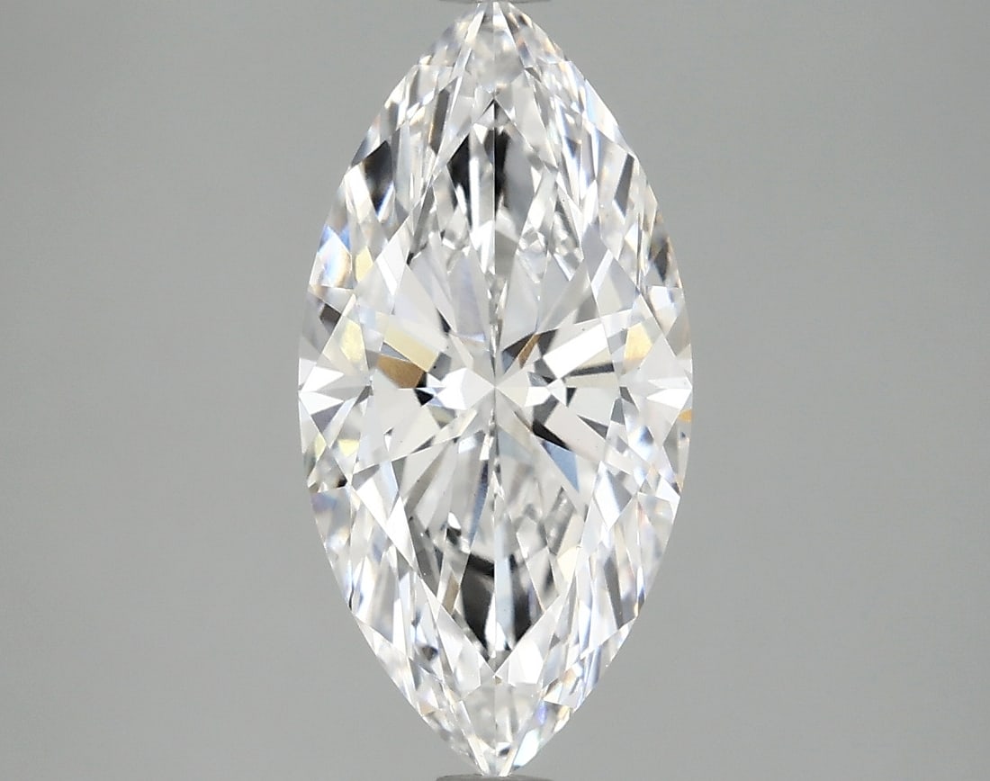 Loose Diamond - MARQUISE 2.58ct D VS1: Loose Diamond - MARQUISE 2.58ct D VS1 Source: This is a real non-mined Diamond that has been grown in a lab Shape: MARQUISE Carats: 2.58 Color: D Clarity: VS1 Certification: IGI Condition: Pre-Owned P