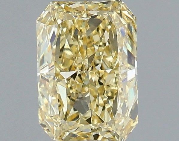 Loose Diamond - RADIANT 1.07ct Fancy Intense Yellow VVS2: Loose Diamond - RADIANT 1.07ct Fancy Intense Yellow VVS2 Source: This is a real non-mined Diamond that has been grown in a lab Shape: RADIANT Carats: 1.07 Color: Fancy Intense Yellow Certification:
