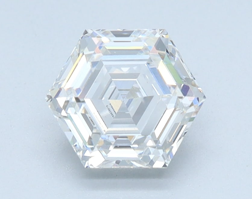 Loose Diamond - HEXAGONAL STEP CUT 1.03ct E VVS2 (1 of 1)
