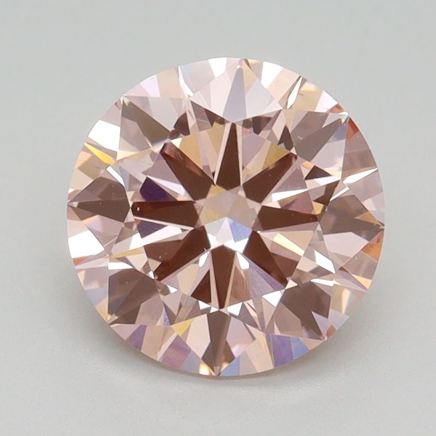 Loose Diamond - ROUND 2.1ct Fancy Intense Pink VS2: Loose Diamond - ROUND 2.1ct Fancy Intense Pink VS2 Source: This is a real non-mined Diamond that has been grown in a lab Shape: ROUND Carats: 2.1 Color: Fancy Intense Pink Certification: IGI Video: