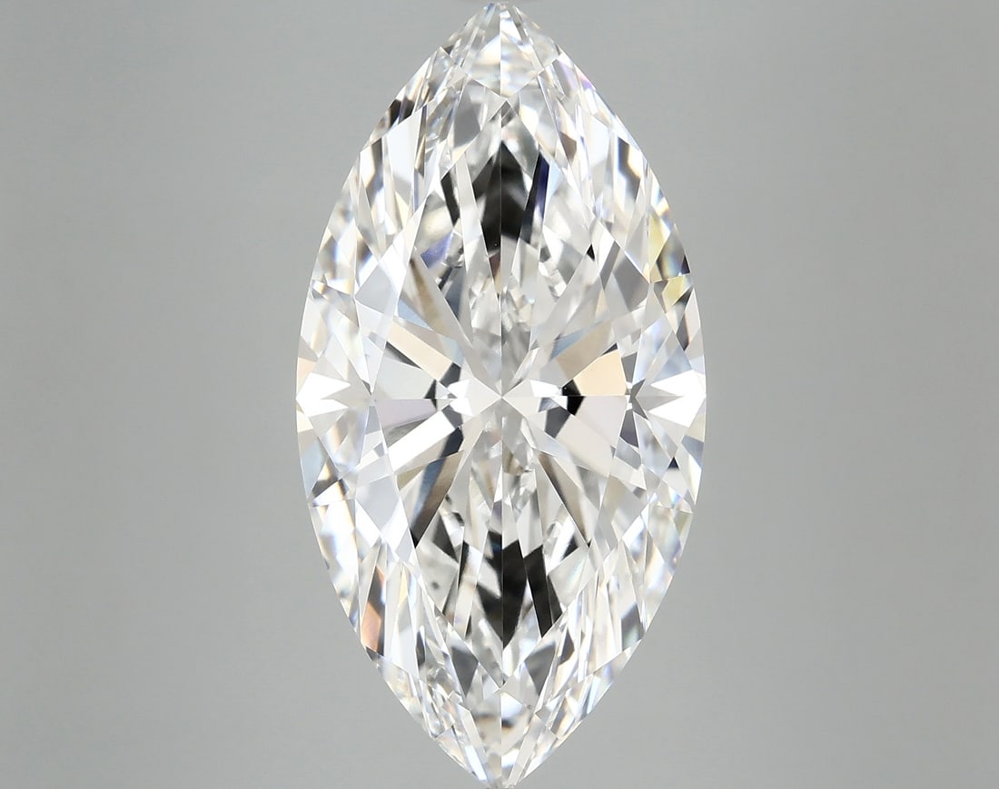 Loose Diamond - MARQUISE 7.59ct E VVS2: Loose Diamond - MARQUISE 7.59ct E VVS2 Source: This is a real non-mined Diamond that has been grown in a lab Shape: MARQUISE Carats: 7.59 Color: E Clarity: VVS2 Certification: IGI Condition: