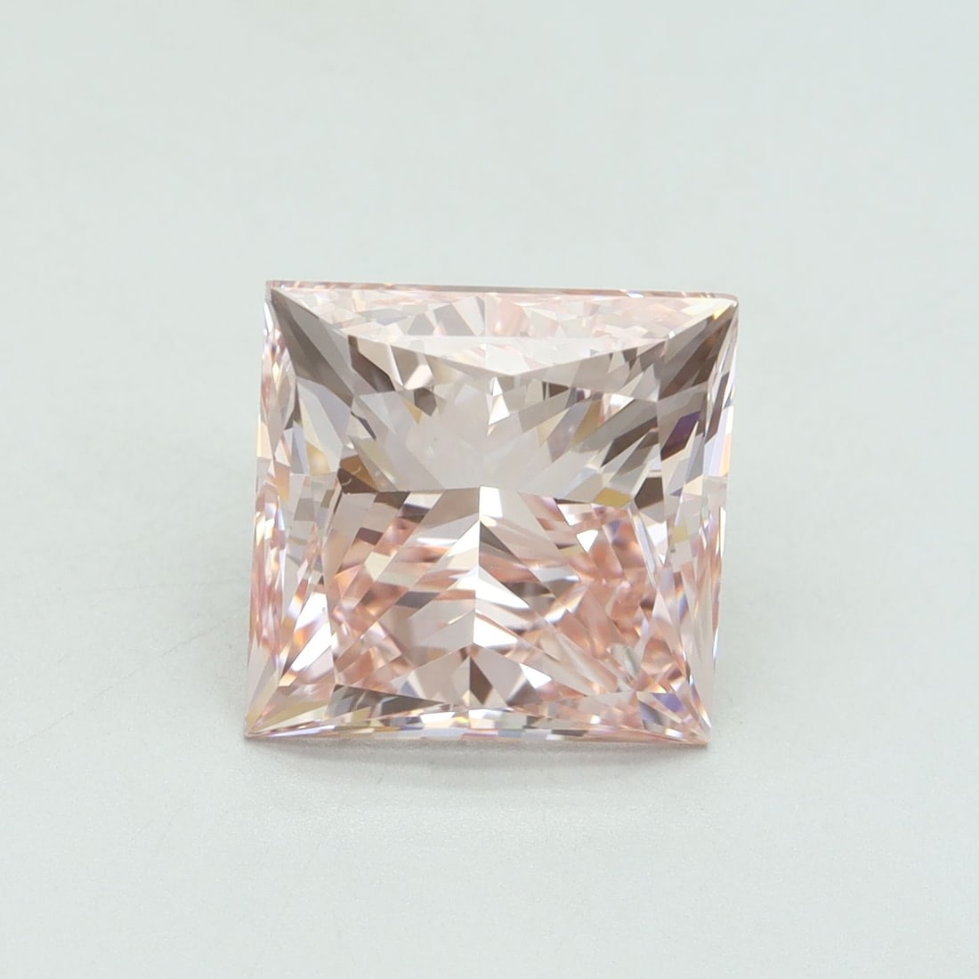 Loose Diamond - PRINCESS 5.01ct Fancy Intense Pink VS1 (1 of 1)