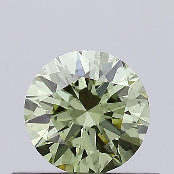 Loose Diamond - ROUND 0.33ct Fancy Vivid Green SI1: Loose Diamond - ROUND 0.33ct Fancy Vivid Green SI1 Source: This is a real non-mined Diamond that has been grown in a lab Shape: ROUND Carats: 0.33 Color: Fancy Vivid Green Certification: IGI Video: