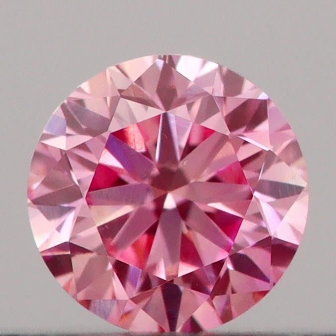 Loose Diamond - ROUND 0.2ct Fancy Vivid Pink VS1: Loose Diamond - ROUND 0.2ct Fancy Vivid Pink VS1 Source: This is a real non-mined Diamond that has been grown in a lab Shape: ROUND Carats: 0.2 Color: Fancy Vivid Pink Certification: IGI Video: Video