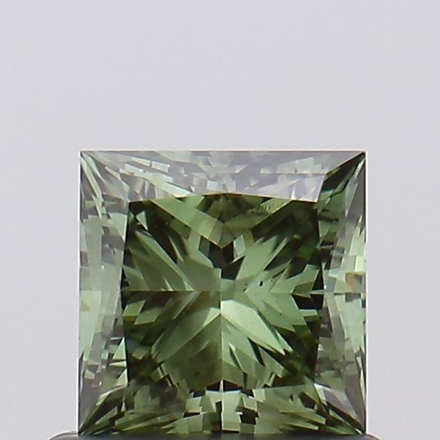 Loose Diamond - PRINCESS 0.71ct Fancy Vivid Green VS2: Loose Diamond - PRINCESS 0.71ct Fancy Vivid Green VS2 Source: This is a real non-mined Diamond that has been grown in a lab Shape: PRINCESS Carats: 0.71 Color: Fancy Vivid Green Certification: NONE