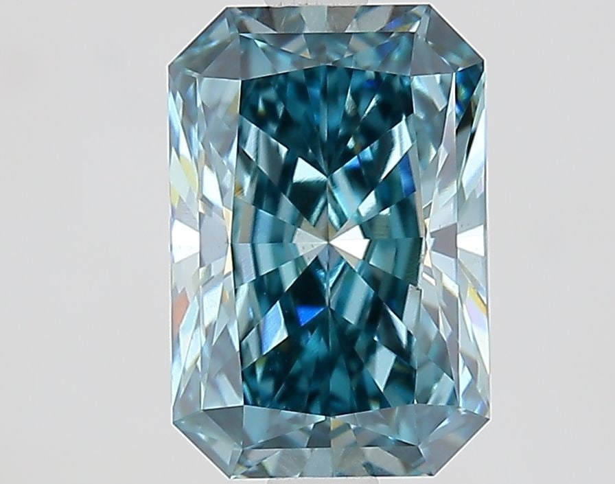 Loose Diamond - RADIANT 2.04ct Fancy Vivid Blue VS2: Loose Diamond - RADIANT 2.04ct Fancy Vivid Blue VS2 Source: This is a real non-mined Diamond that has been grown in a lab Shape: RADIANT Carats: 2.04 Color: Fancy Vivid Blue Certification: IGI Video: