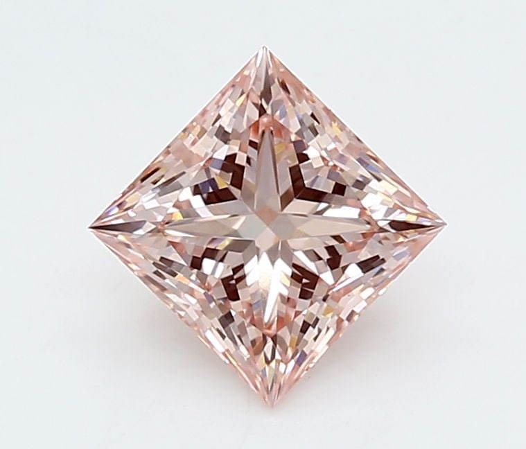 Loose Diamond - PRINCESS 2.03ct Fancy Vivid Pink VVS2: Loose Diamond - PRINCESS 2.03ct Fancy Vivid Pink VVS2 Source: This is a real non-mined Diamond that has been grown in a lab Shape: PRINCESS Carats: 2.03 Color: Fancy Vivid Pink Certification: IGI